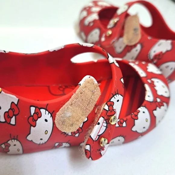 MINI MELISSA Hello Kitty Red Mary Jane Shoes - Picture 5 of 14
